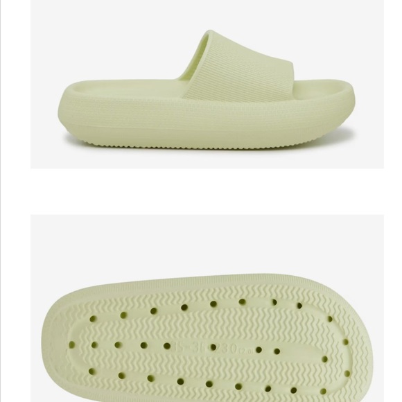 NWT Mix No 6 Syma Slide Sandal mellow green size 8M - Picture 3 of 7